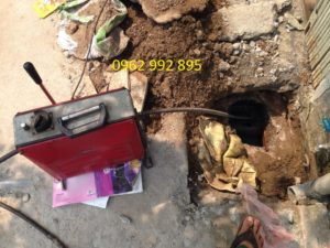 Thông tắc cống tại Dịch Vọng Hậu