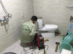 Thông tắc cống tại Dịch Vọng