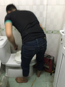Thông tắc cống tại Dịch Vọng