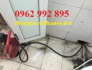 thông tắc cống tại phường mễ trì
