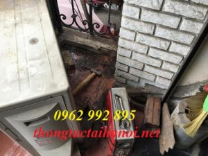 thông tắc cống tại phường nghĩa tân