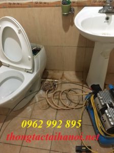 Thông tắc cống tại Phường Nghĩa Đô