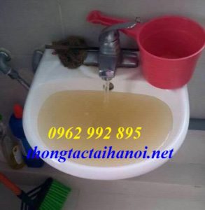 thông tắc cống tại phường quan hoa