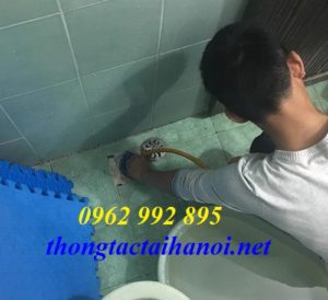 thông tắc cống tại phường quan hoa