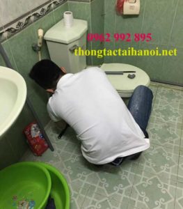 Thông tắc cống tại Phường Cổ Nhuế 1