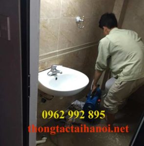 thông tắc cống tại Hồ Tùng Mậu